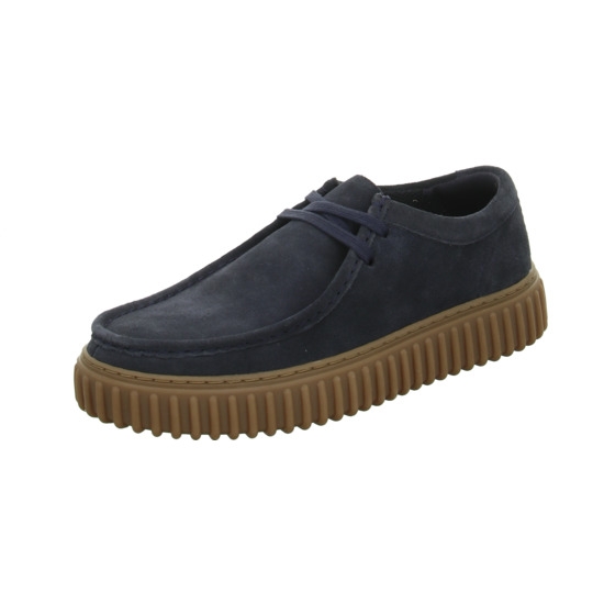Clarks Schnürschuh navy