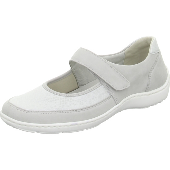 Waldläufer Slipper cement argento