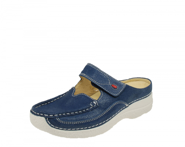 Wolky Clog denim