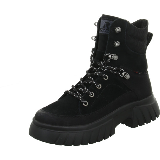 Rieker Schnürboot schwarz