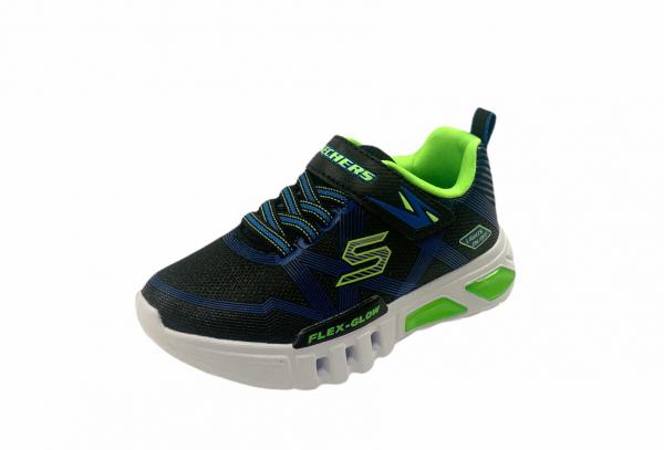Skechers Sneaker black/blue/lime
