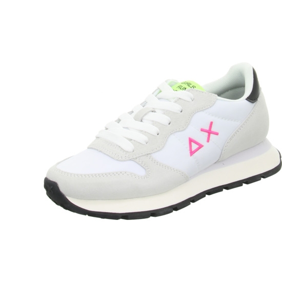 Sun68 Sneaker bianco fuxia fluo