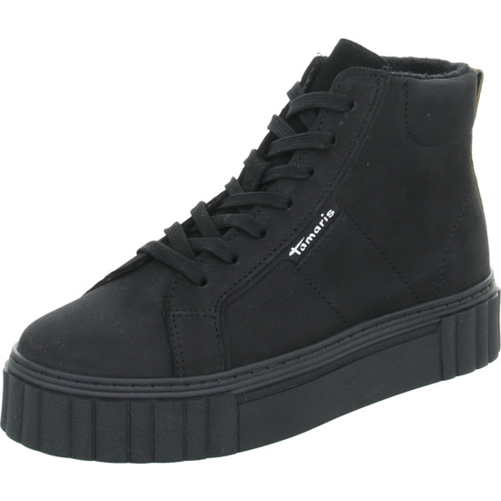 Tamaris Schnürboot black