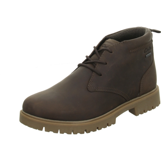 Clarks Schnürboot tan
