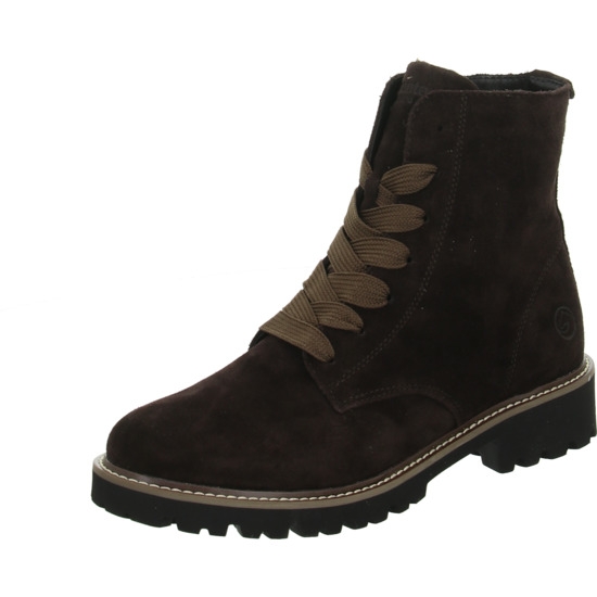 Remonte Schnürstiefelette braun