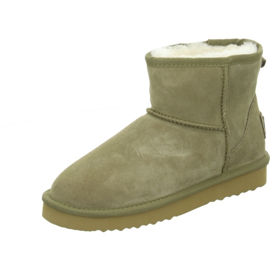 OOG Fashion Gmbh Lammfellboot khaki