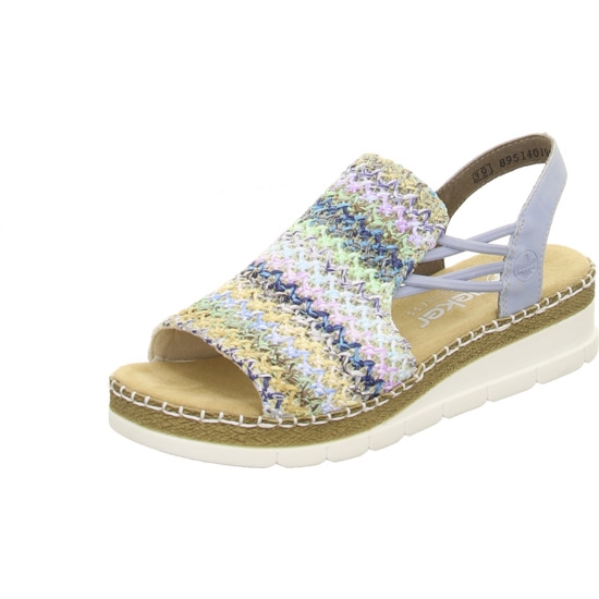 Rieker Sandale blau multi