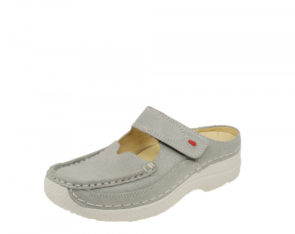 Wolky Clog light grey