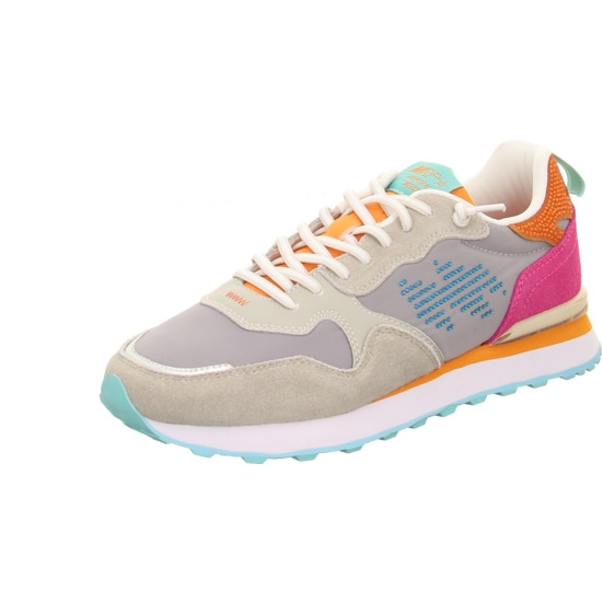 MRP Sneaker light grey blue orange