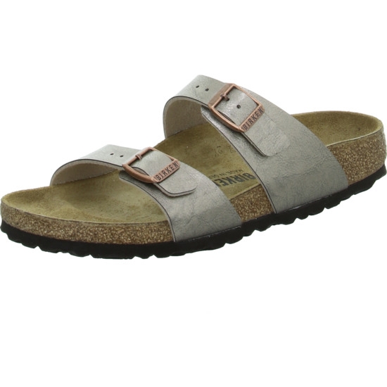 Birkenstock Pantolette graceful taupe