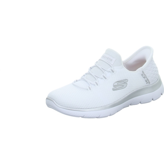 Skechers Slip On white-silver