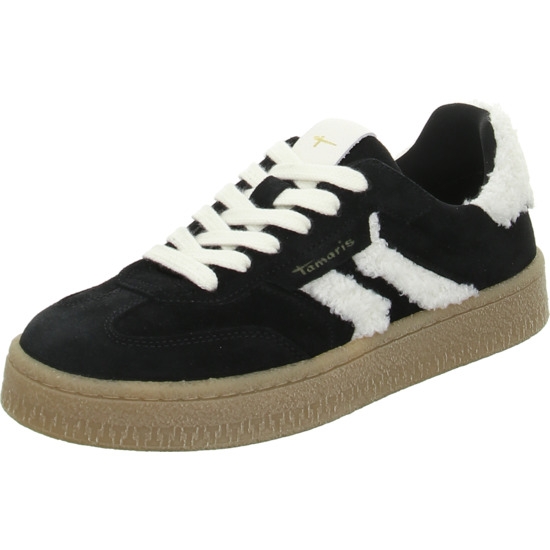 Tamaris Sneaker black fur