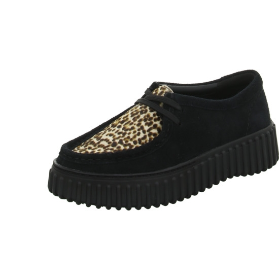 Clarks Schnürschuh leopard print
