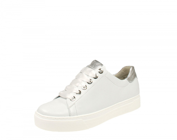 Semler Sneaker weiss silber