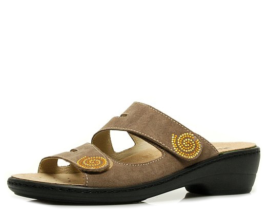 Finn Comfort Pantolette taupe natural