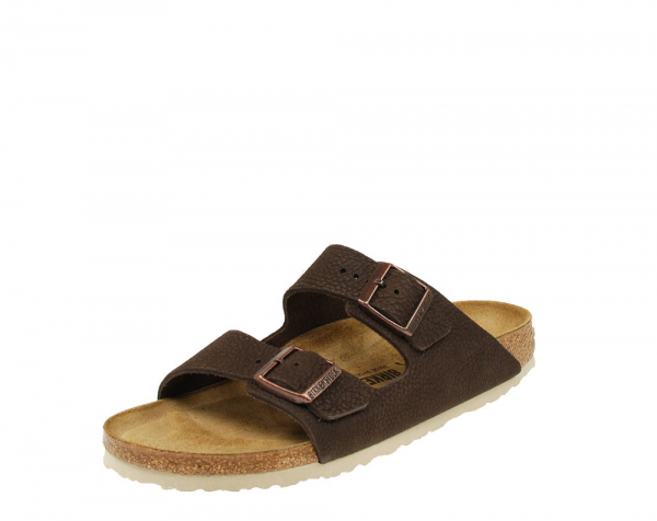 Birkenstock Pantolette steer soft brown