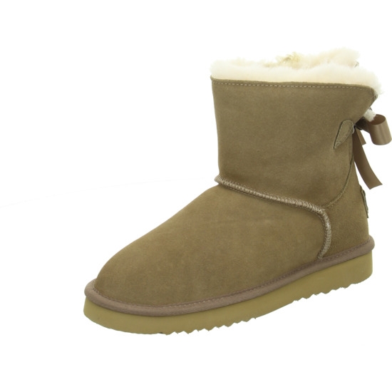 OOG Fashion Gmbh Lammfellboot khaki