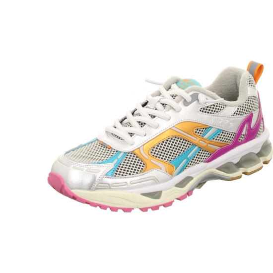 MRP Sneaker silver blue orange