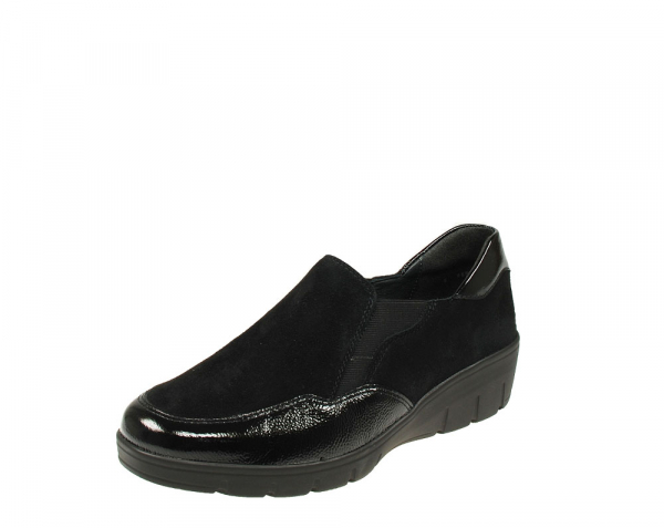 Semler Slipper schwarz