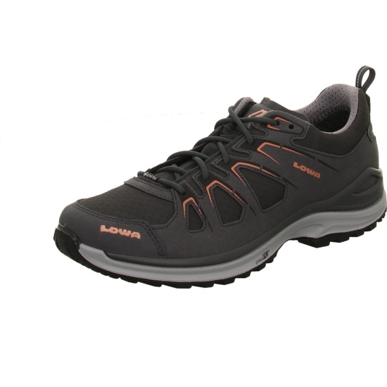 Lowa Schnürschuh asphalt/lachs