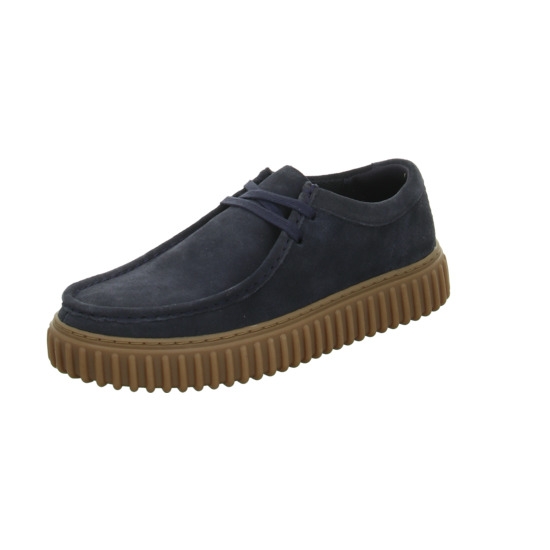 Clarks Schnürschuh navy