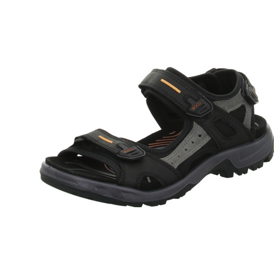 ecco Sandale black/mole/black