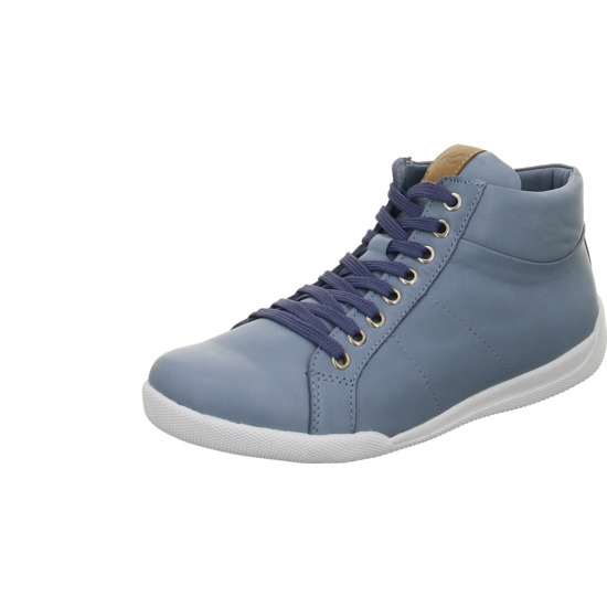 Andrea Conti Sneaker bleu/brandy