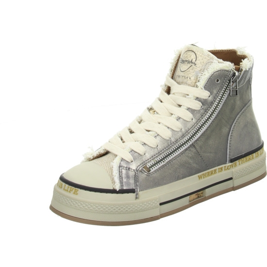 Rebecca White High- Top Sneaker platine