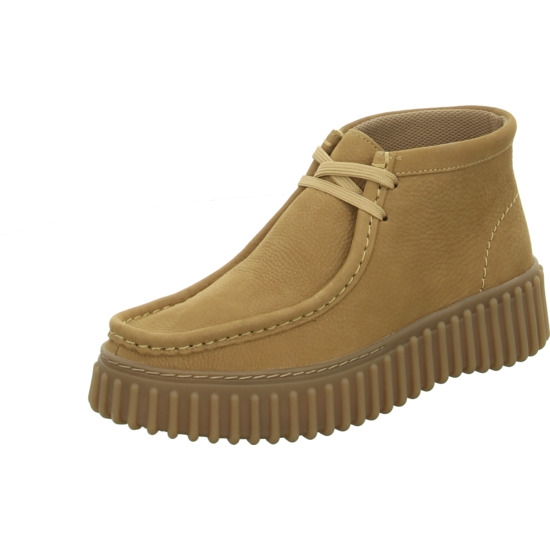 Clarks Schnürboot light tan