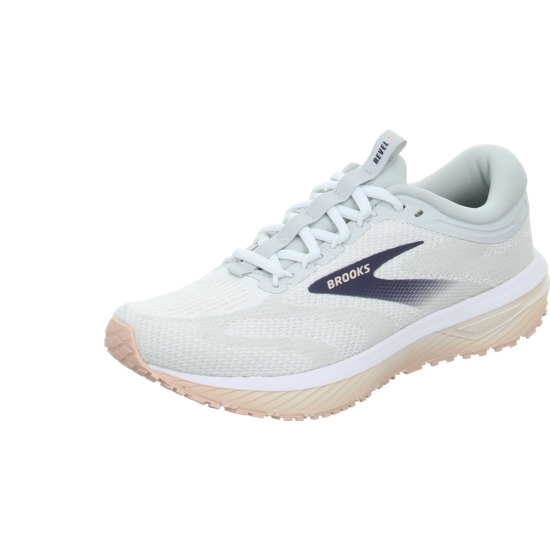Brooks Sneaker oyster white tropical