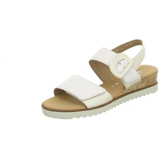 Gabor Comfort Sandale bianco panna