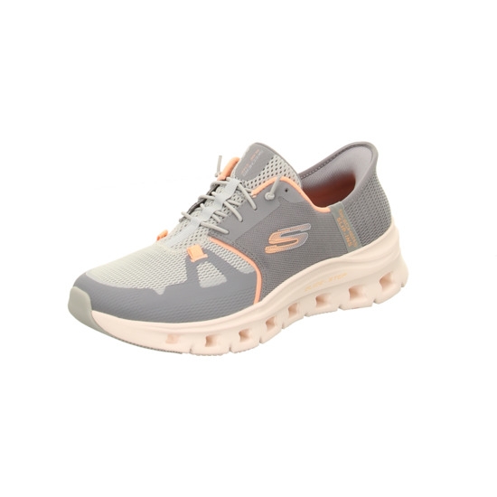 Skechers Slip On gray orange