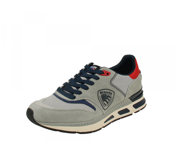 Blauer Sneaker grey/red/navy