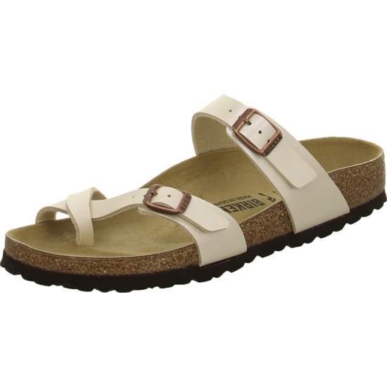 Birkenstock Pantolette pearl white