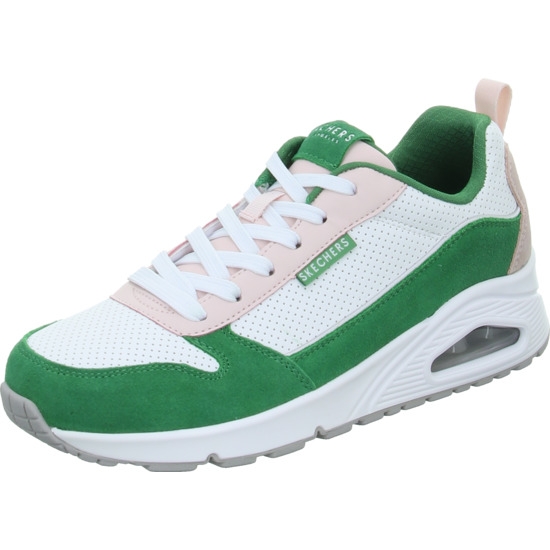 Skechers Sneaker white/green/pink