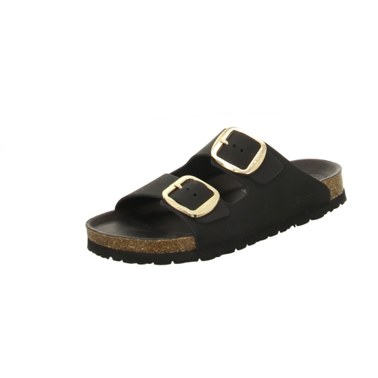 Fjort Pantolette schwarz