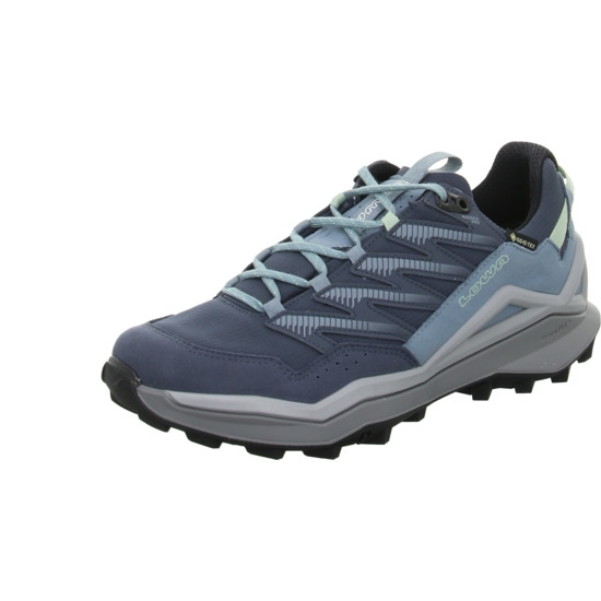 Lowa Schnürschuh rauchblau blau