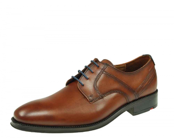Lloyd Schnürschuh cognac/midnight