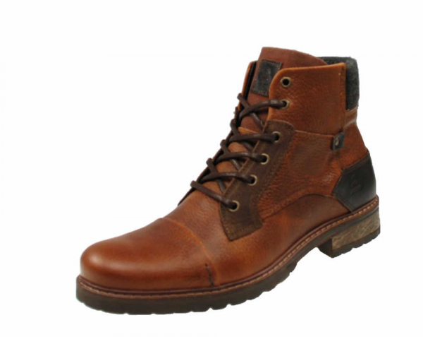 Bullboxer Schnürstiefelette tan/cognac