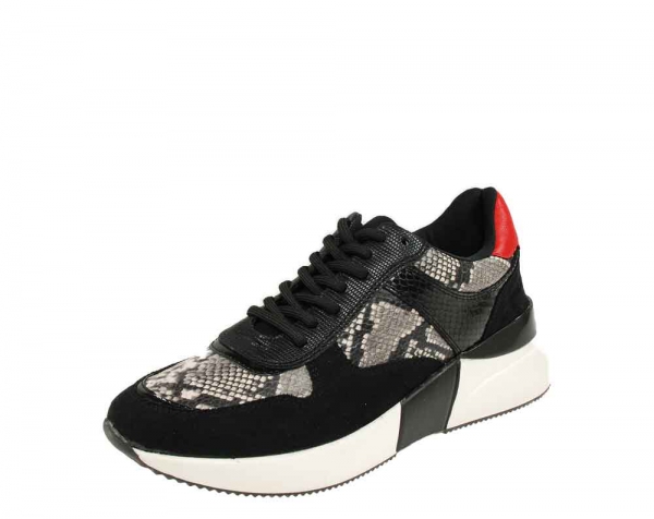La Strada Sneaker black/snake/multi