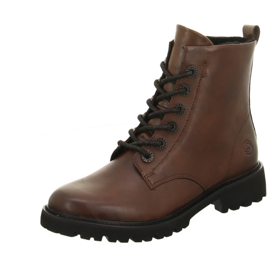 Remonte Schnürstiefelette braun