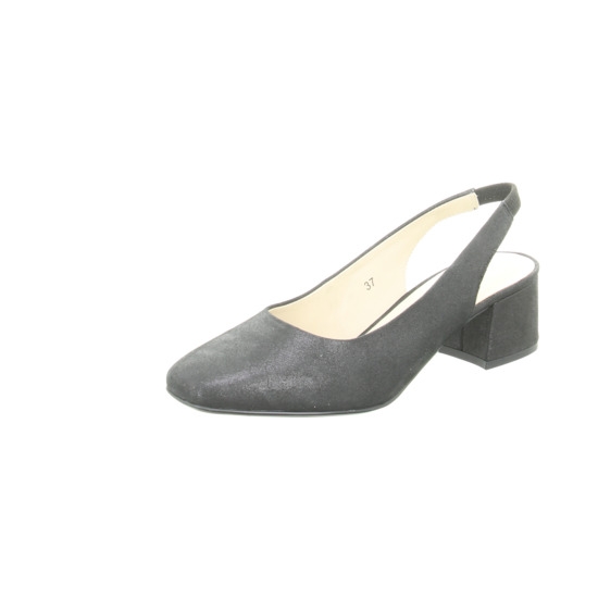 Caprice Sling black metallic