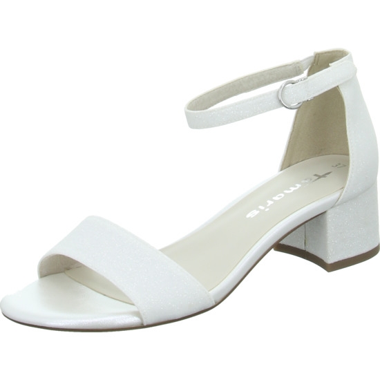 Tamaris Sandale white glam